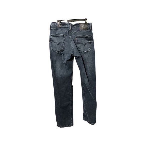 Levi's 514 Men's Washed Black Classic Straight-Leg Denim Jeans Size 33 - Picture 1 of 6